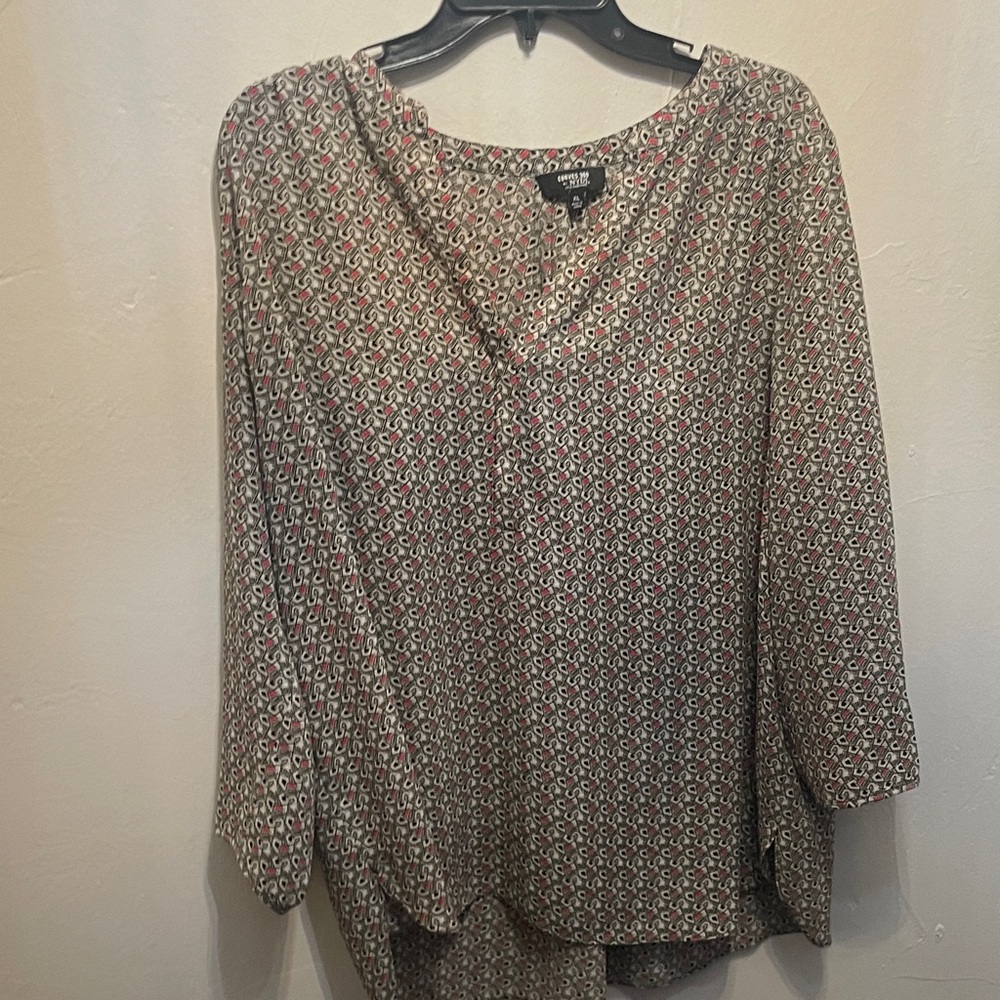 NYDJ Multicolor Patterned Blouse